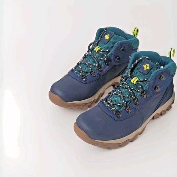 Columbia Newton Ridge Plus II Waterproof Hiking Boots Mens 8.5 New Omni Grip - Picture 2 of 11